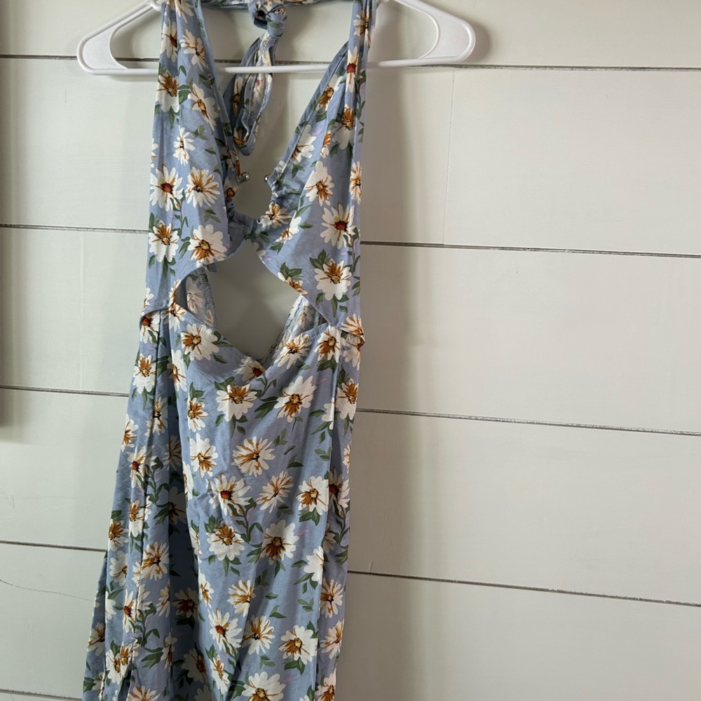 Floral Halter Dress